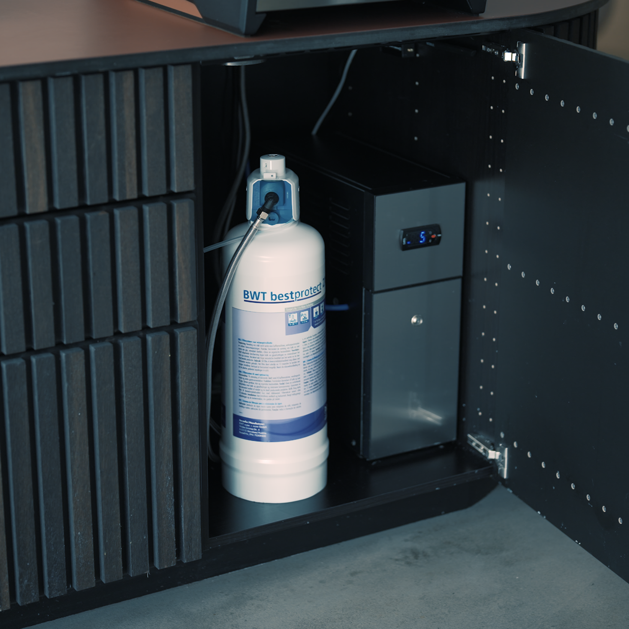 bwt-bestprotect-filter-i-skab-hos-kunde