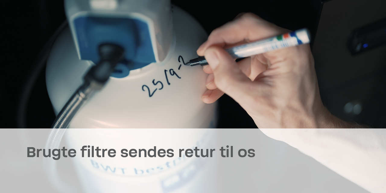 Send dit brugte filter retur til BWT send dit brugte filter retur til bwt