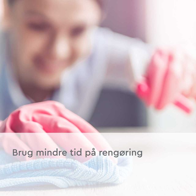 Mindre tid på rengøring med kalkfrit vand Mindre tid på rengøring med kalkfrit vand