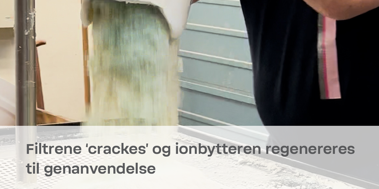 ionbytter til regenerering