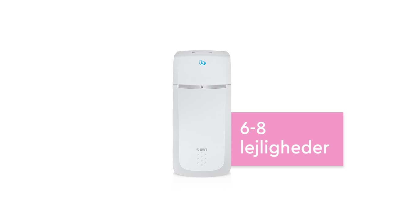 Blødt BWT vand i lejligheder med Perla seta BWT blødgøringsanlæg Blødt BWT vand i lejligheder med Perla seta BWT blødgøringsanlæg