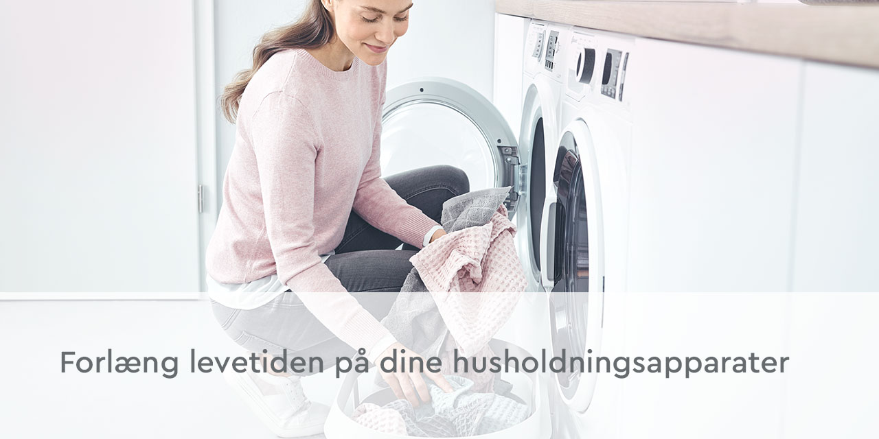 Forlænget levetid på husholdningsapparat Forlænget levetid på husholdningsapparat