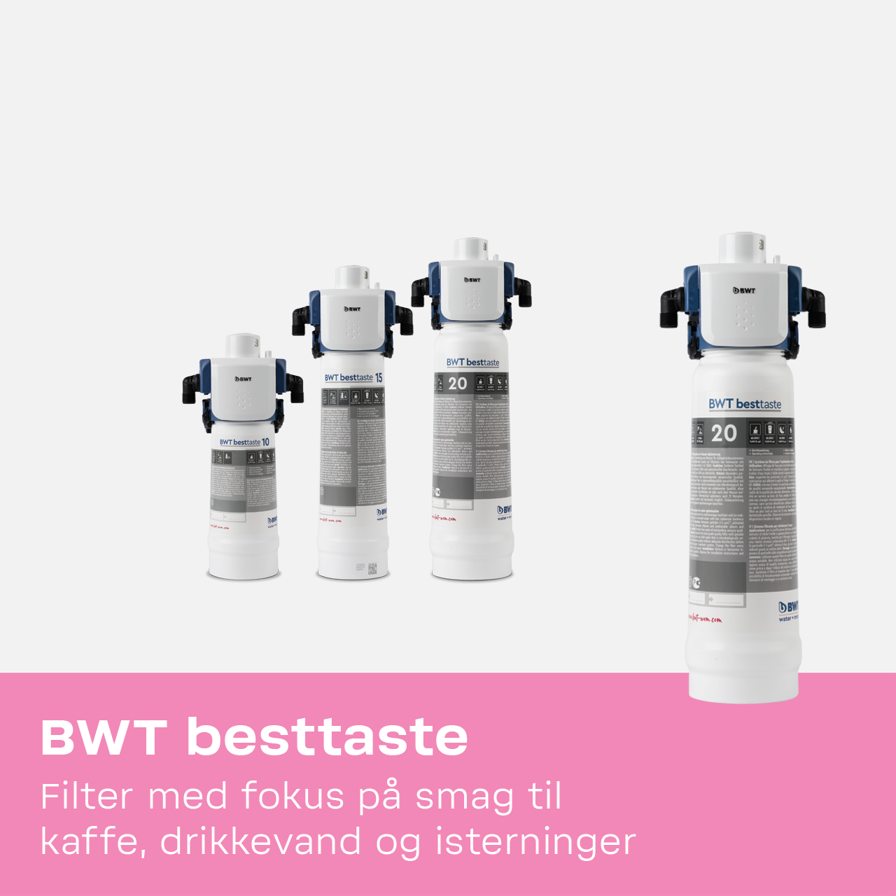 BWT besttaste vandfilter – fokus på smag
