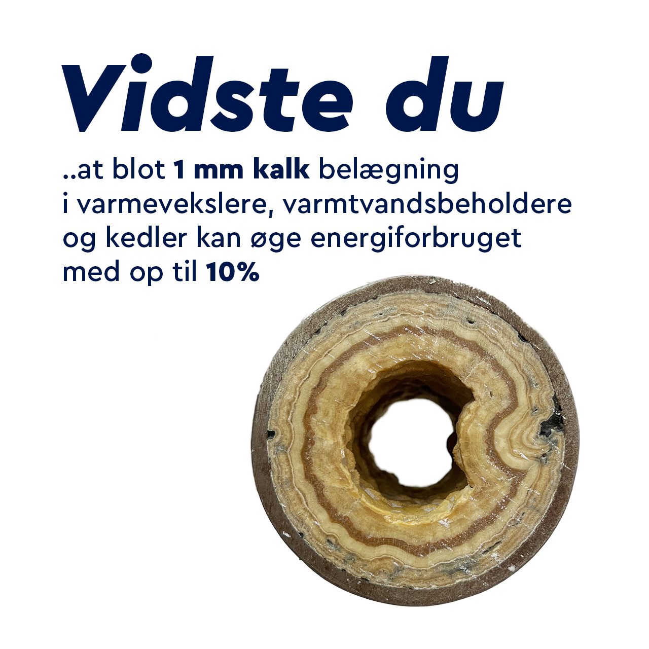 kalk øger energiforbruget