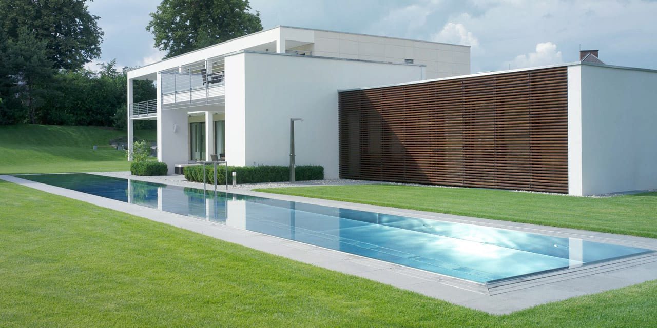 Edelstahlpool standartisiert individuell