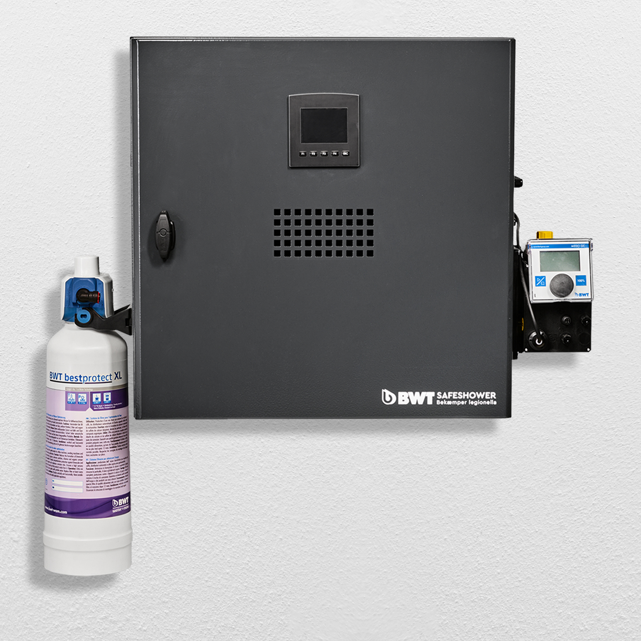 BWT safeshower M3 på væg