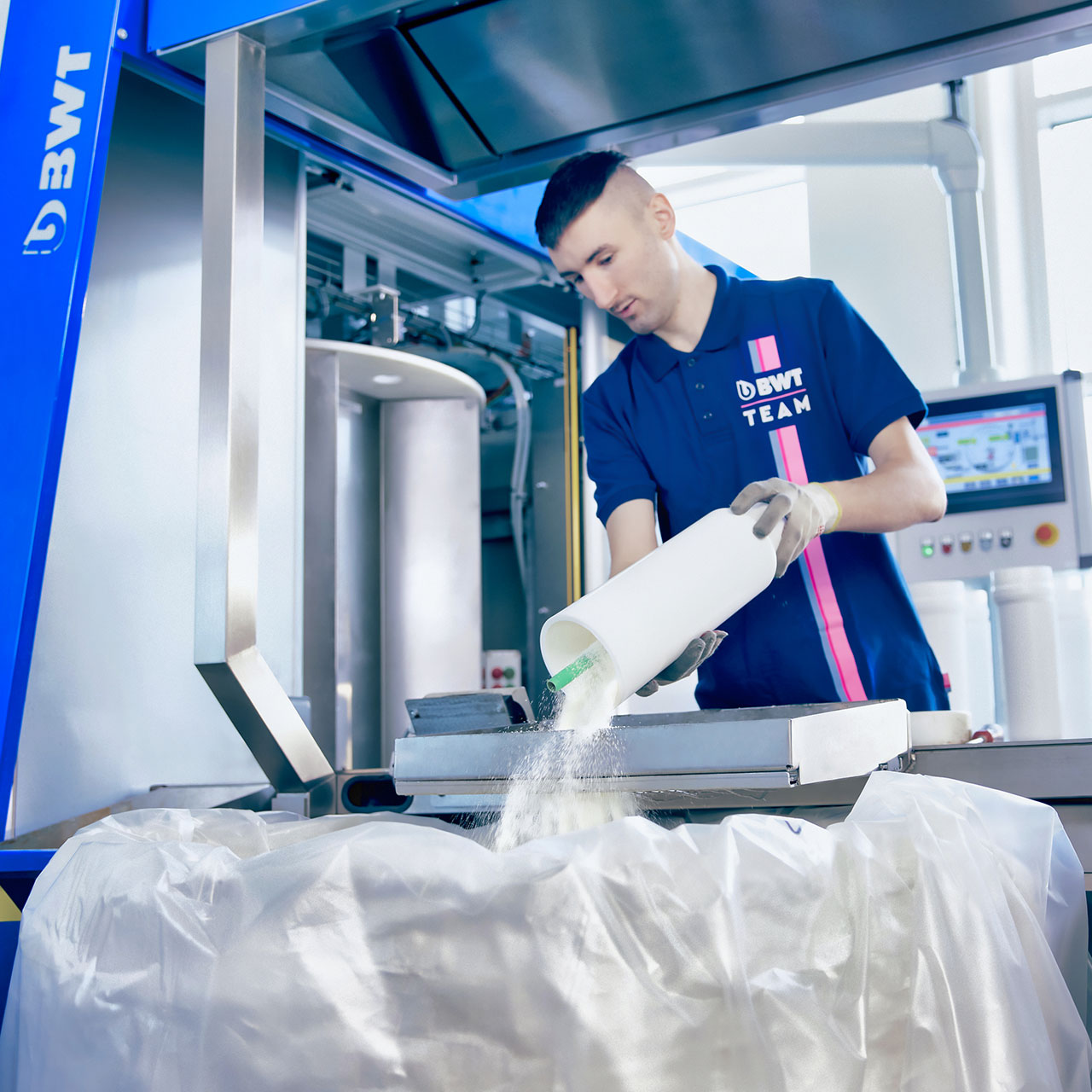 BWT retursystem til vandfiltre