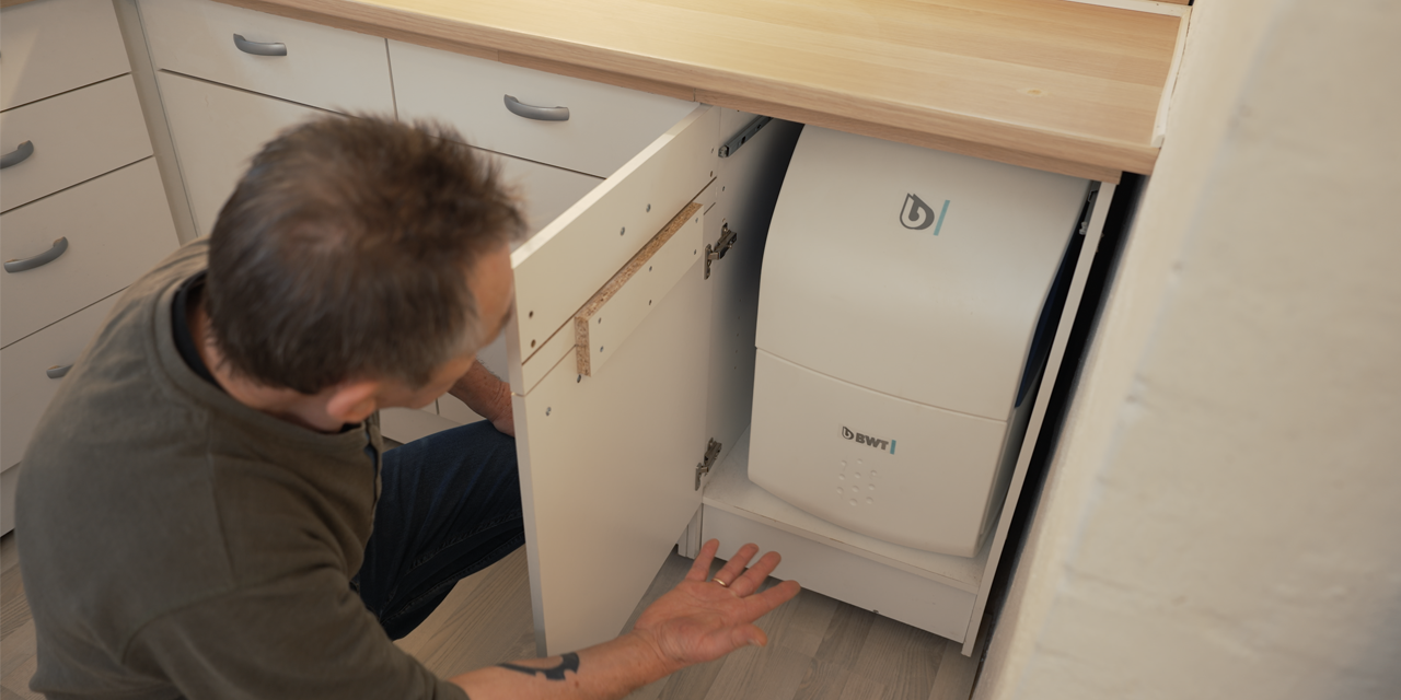 Sådan passer Alex og Dorte på deres nyrenoverede hus med BWT-anlæg