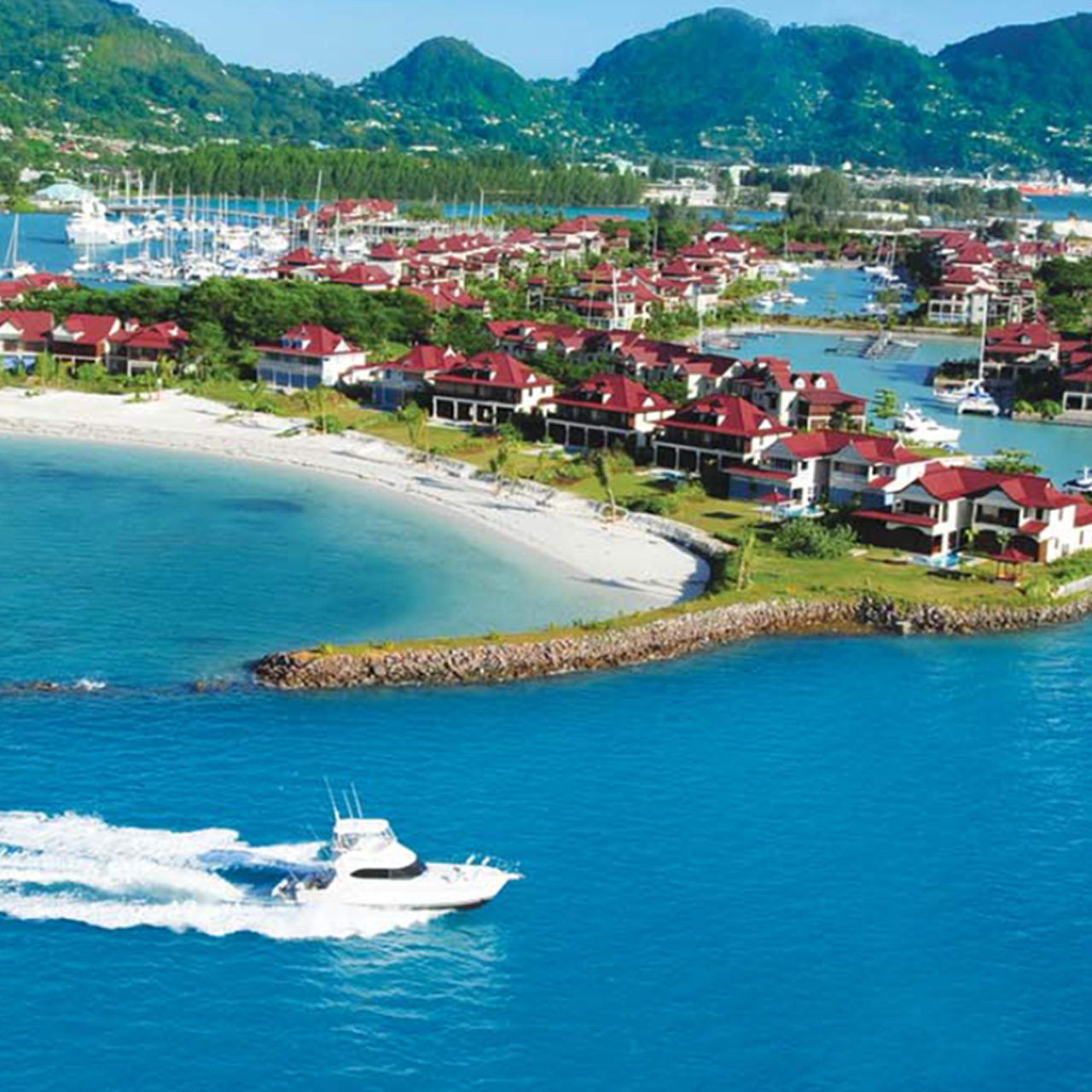 Reference historie Eden Island Seychellerne