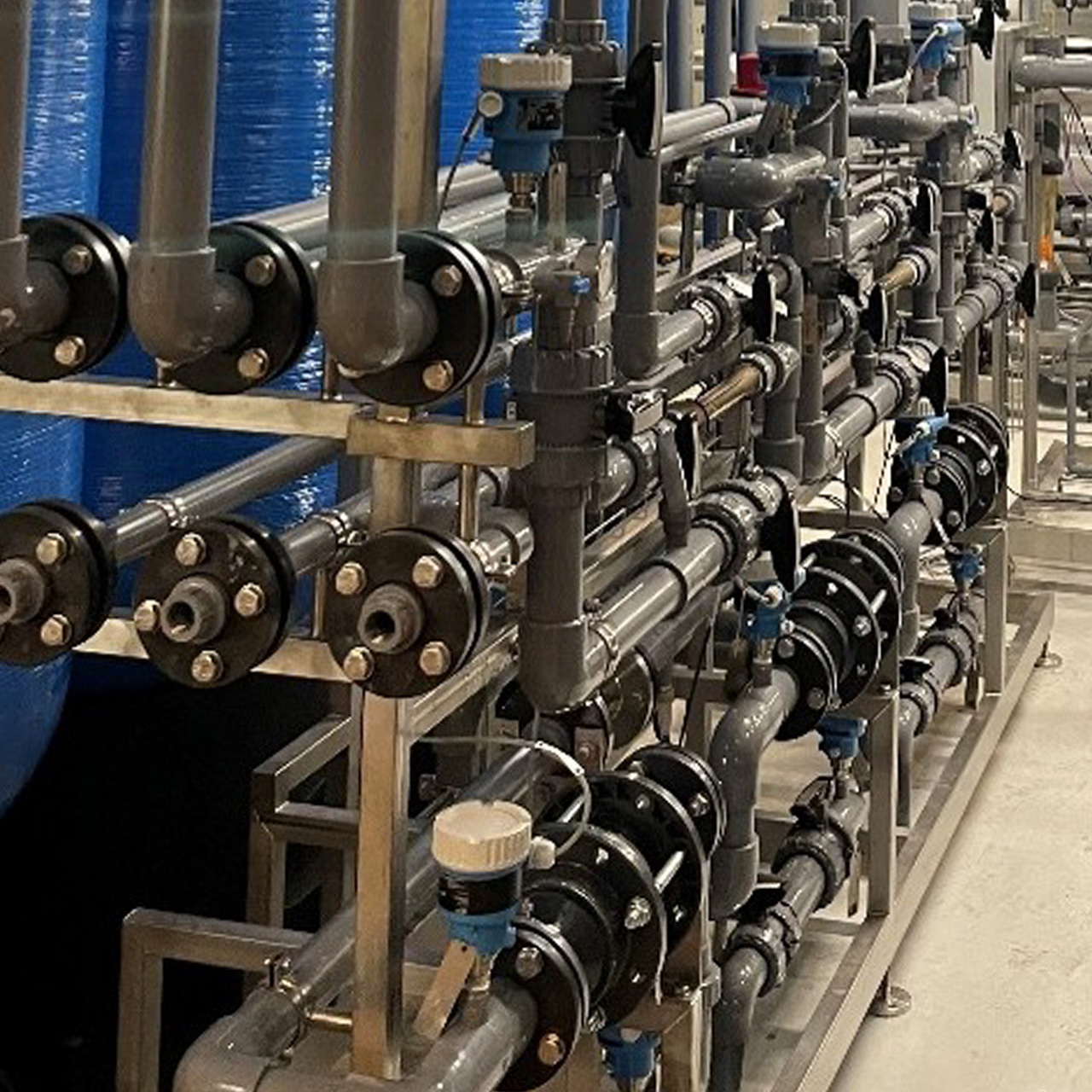 Vandbehandlingsanlæg til fødevarer- og bryggeri