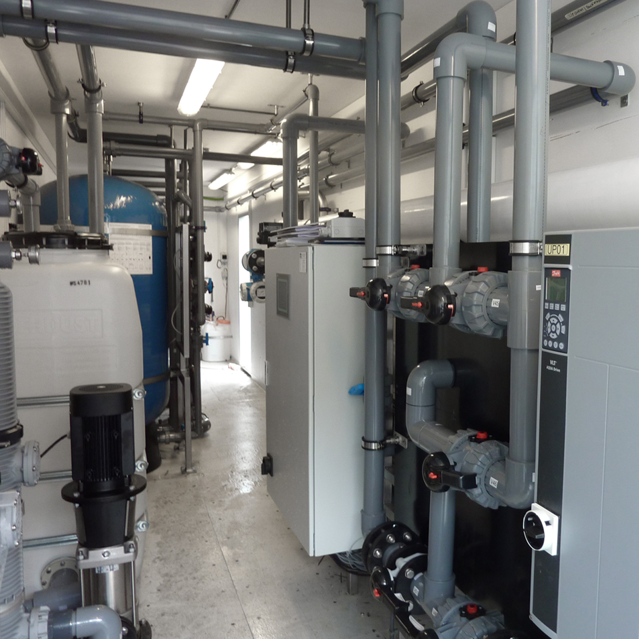 Vandbehandlingsanlæg til Eden Island Seychellerne