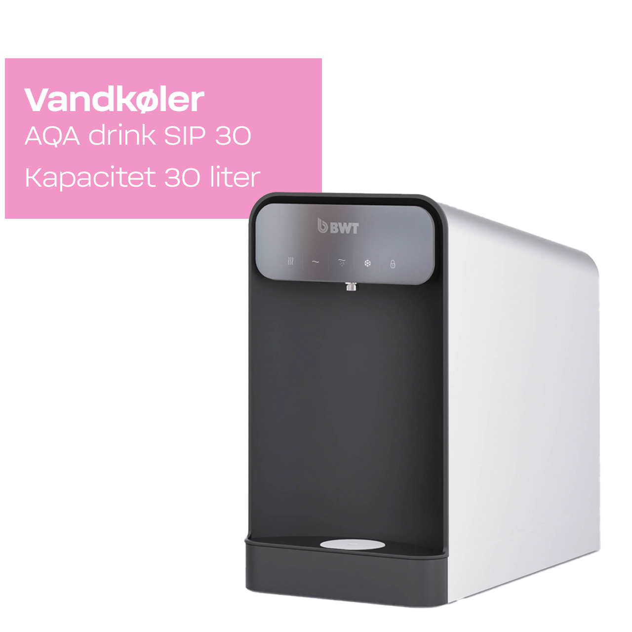 Vandkøler bordmodel – aqa drink sip 30 passer ind alle steder
