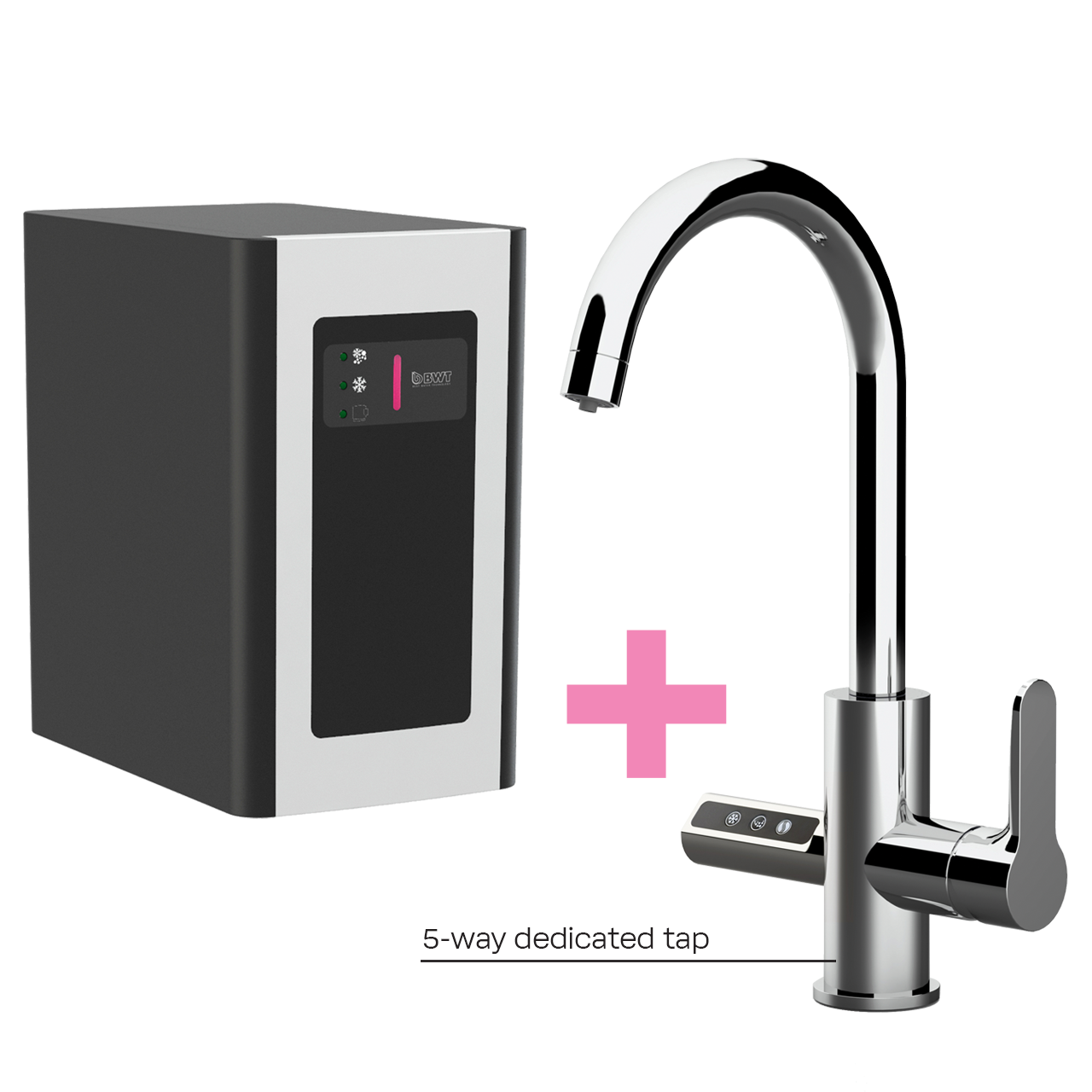 BWT's 5-ways vandhane til det lille køkken eller kontor