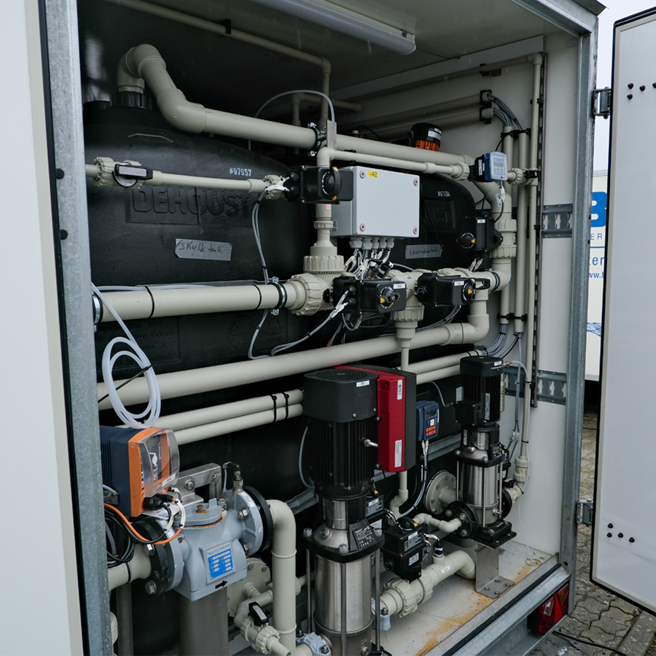 BWT Udlejningsanlæg til vandbehandling 