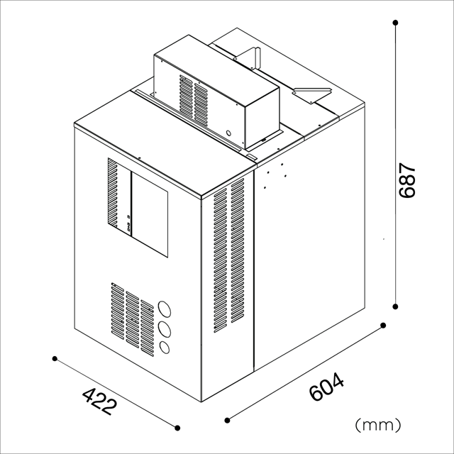 BWT AQA drink vandkøler BEV200 – kapacitet 200 liter – til restaurant AQA drink Bev200 vandkøler