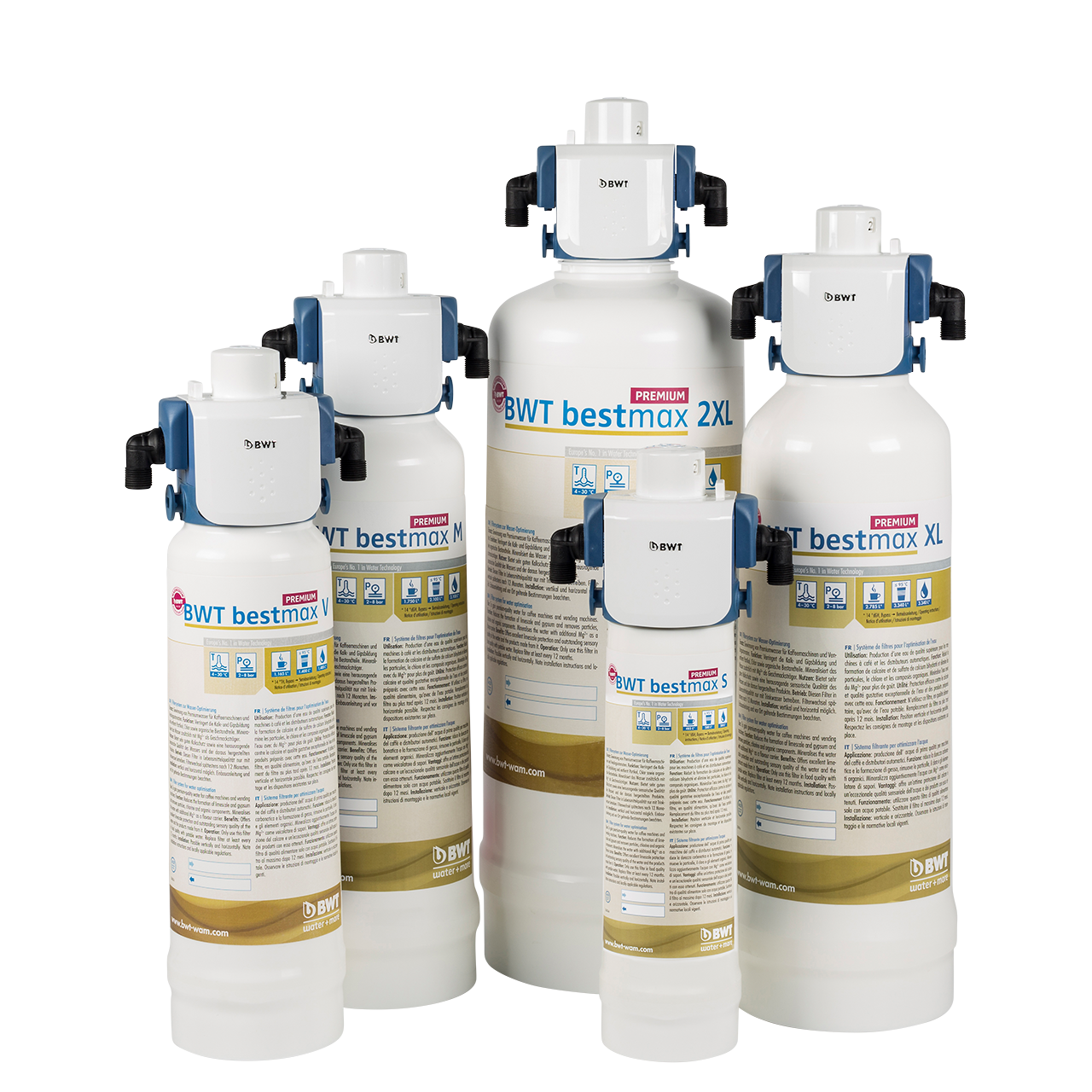 bestmax premium filter – beskyttelse mod kalk og magnesium tilsættes