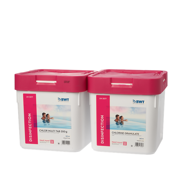 Klor rengøringskit til pool Klor rengøringskit til pool