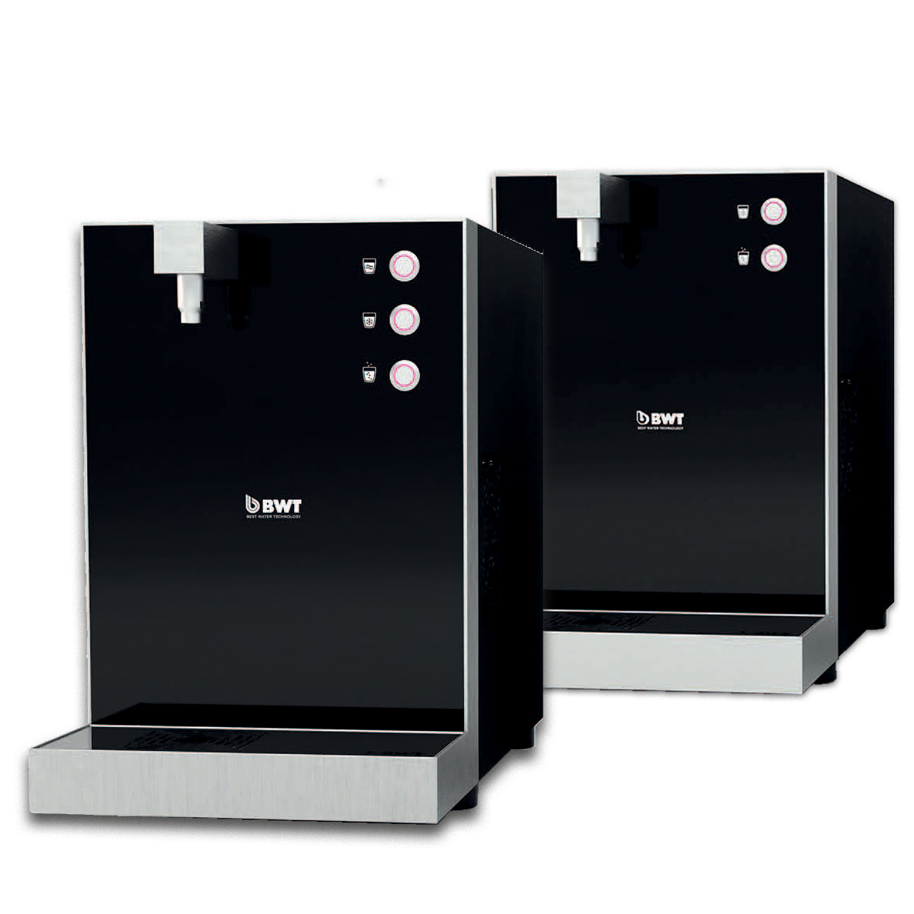 BWT sort elegant vandkøler med og uden brus