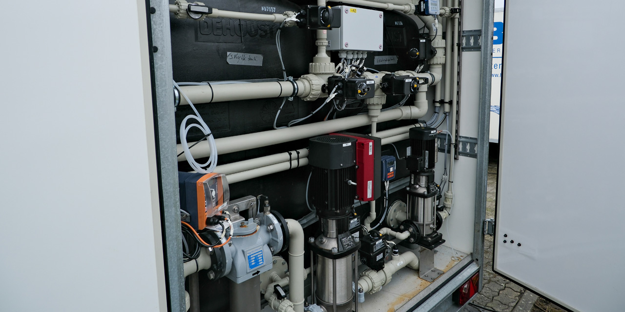 BWT Udlejningsanlæg til vandbehandling