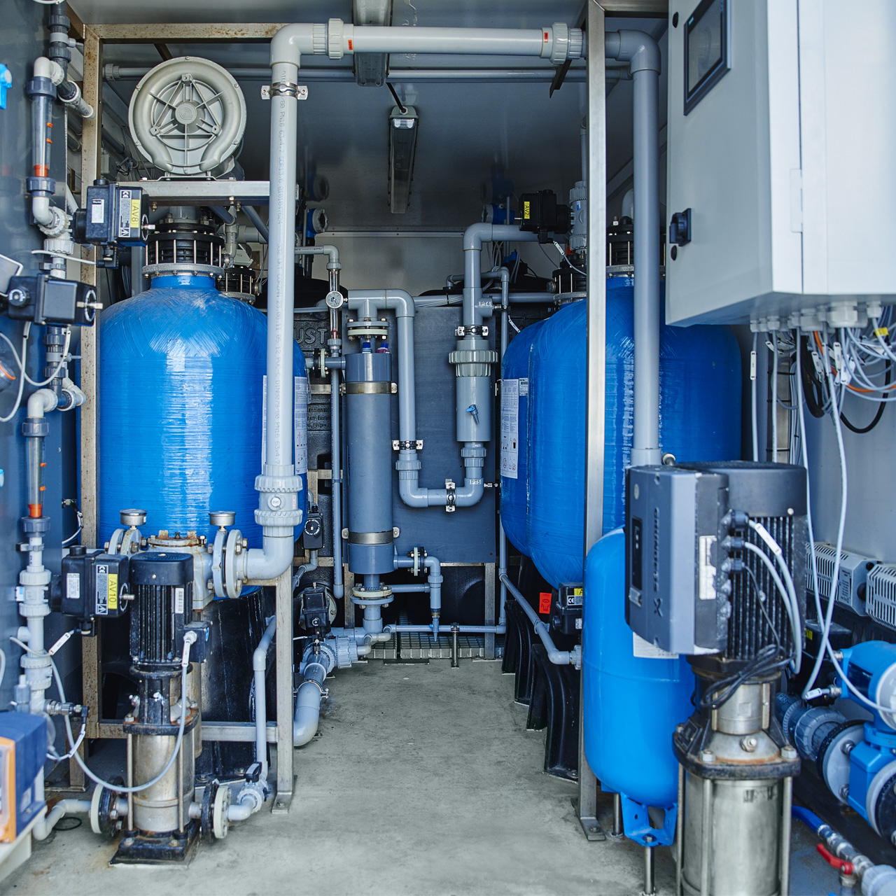 BWT Udlejningsanlæg til vandbehandling