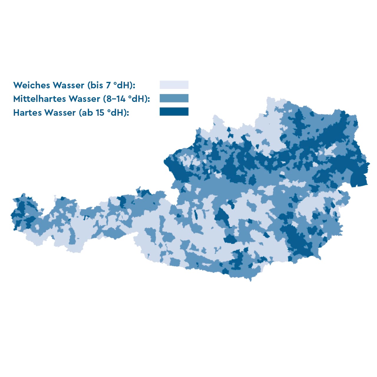 Wasserhärte Österreich