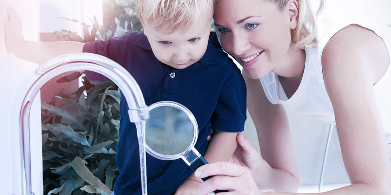 Wasserfilter in der Küche