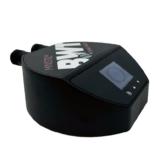 Schwarzer Deckel ist ein Ministil Anschlusskopf.