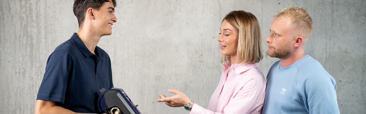 Ein BWT Installateur beantwortet kompetent alle Fragen rund um das Thema Wasseraufbereitung.