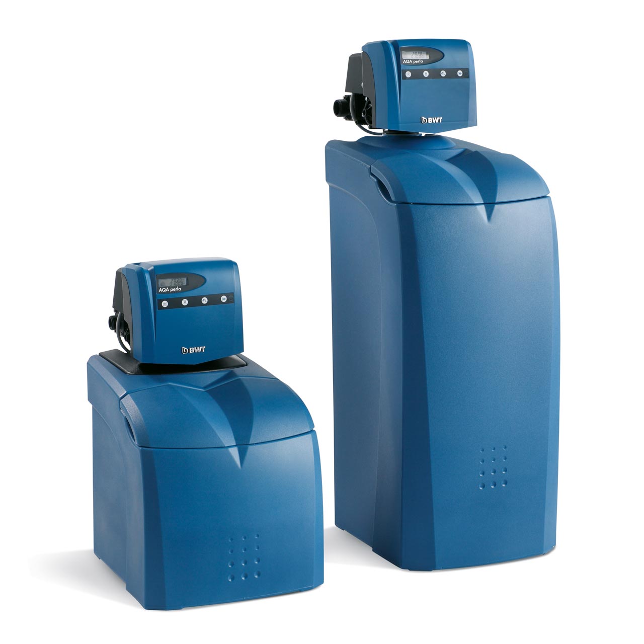 Blaue Enthärtungsanlage / Entkalkungsanlage