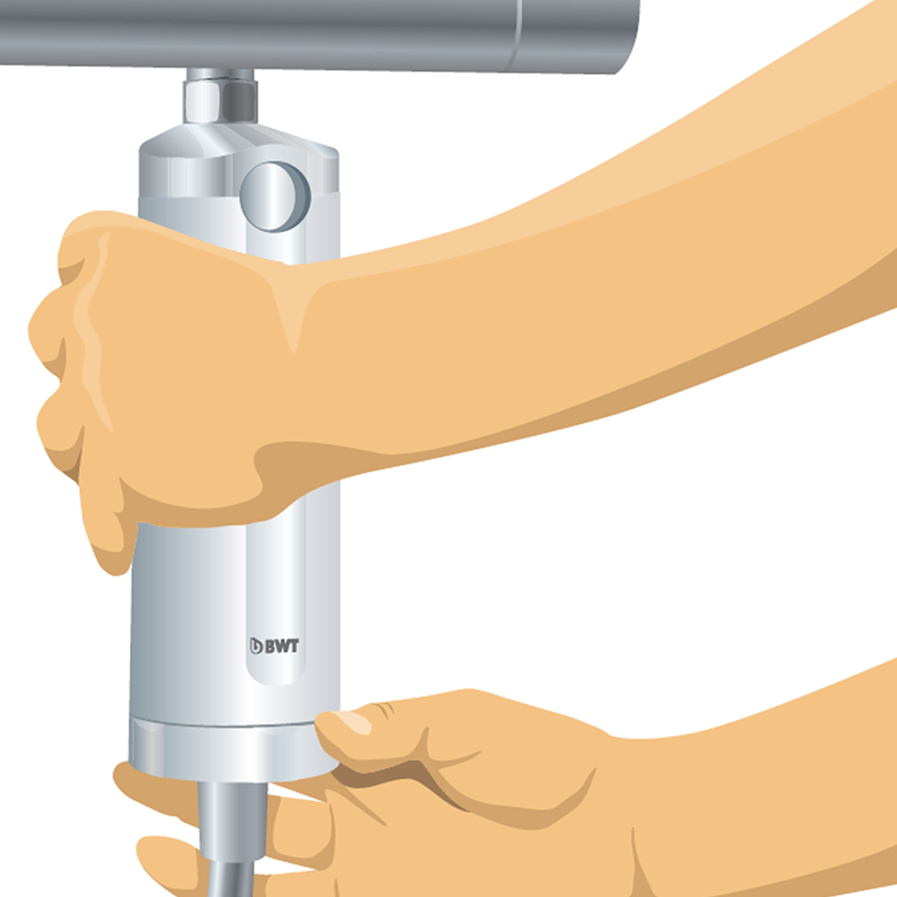 BWT QuickClean Slider Step1