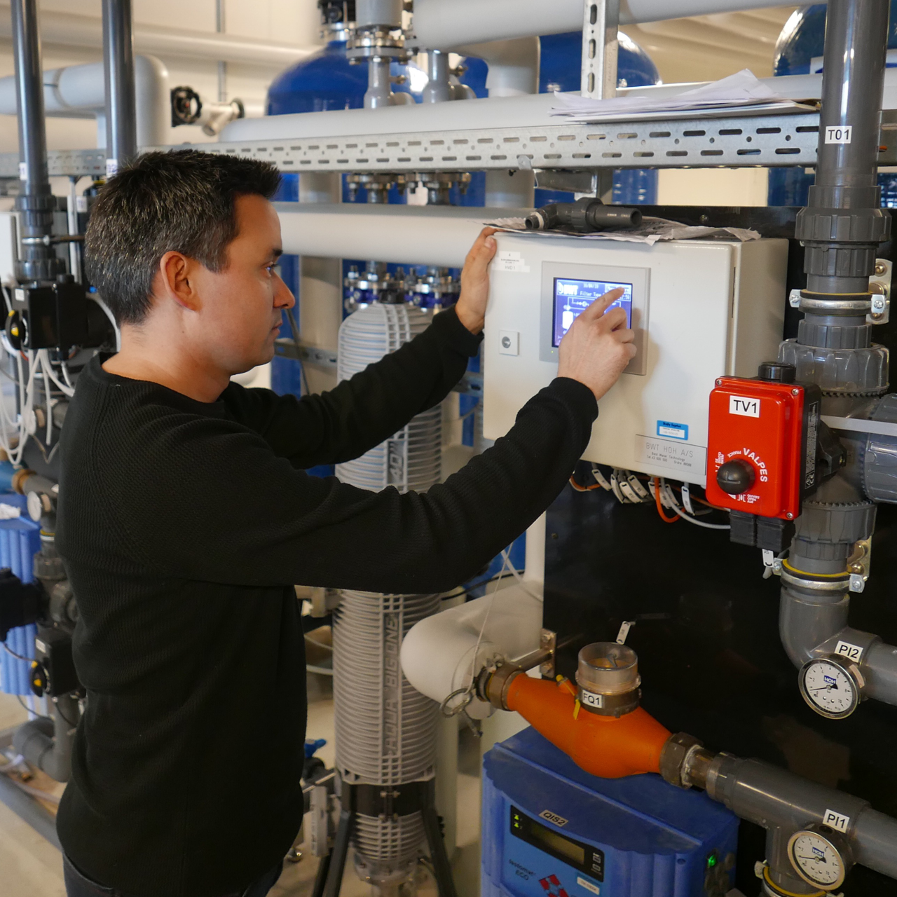 Teknisk projektleder Allan Hansen Aarhus Universitetshopital sterile