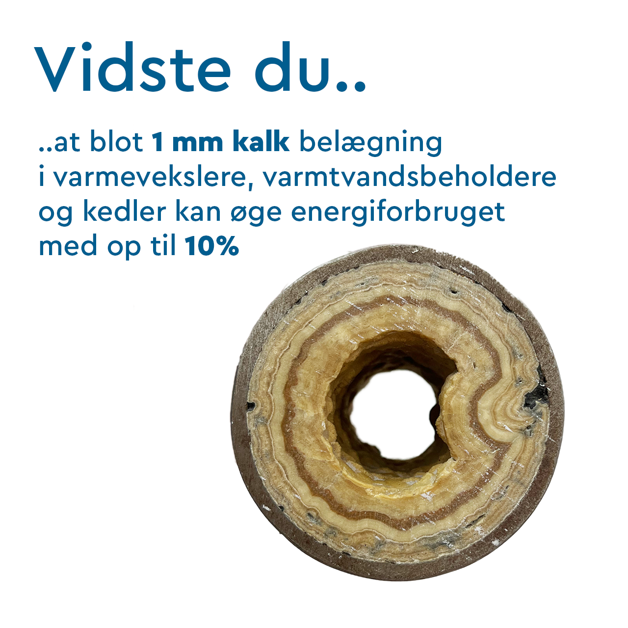 kalk øger energiforbruget