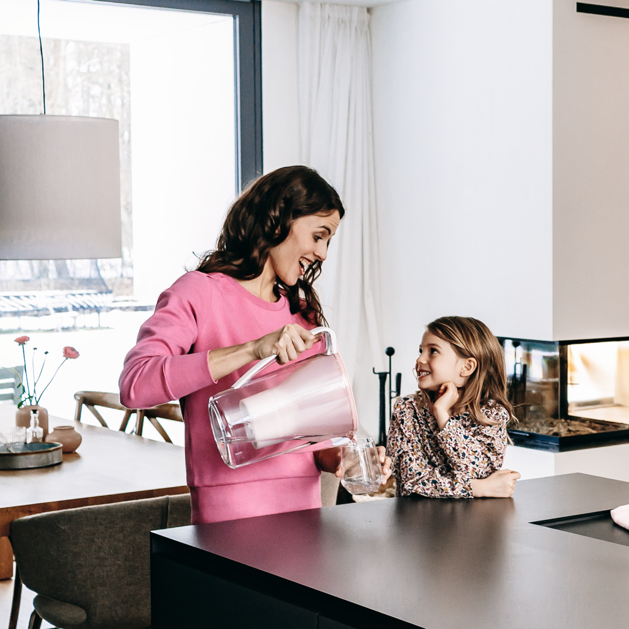 Familie i køkkenet Familie i køkkenet