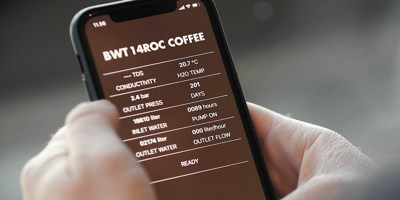 ROC Coffee APP viser driftparameter roc-coffee-app-viser-driftparameter