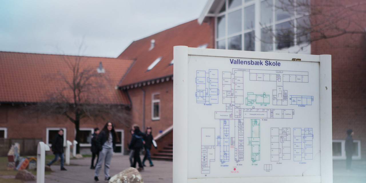 Vallensbæk-skolegård