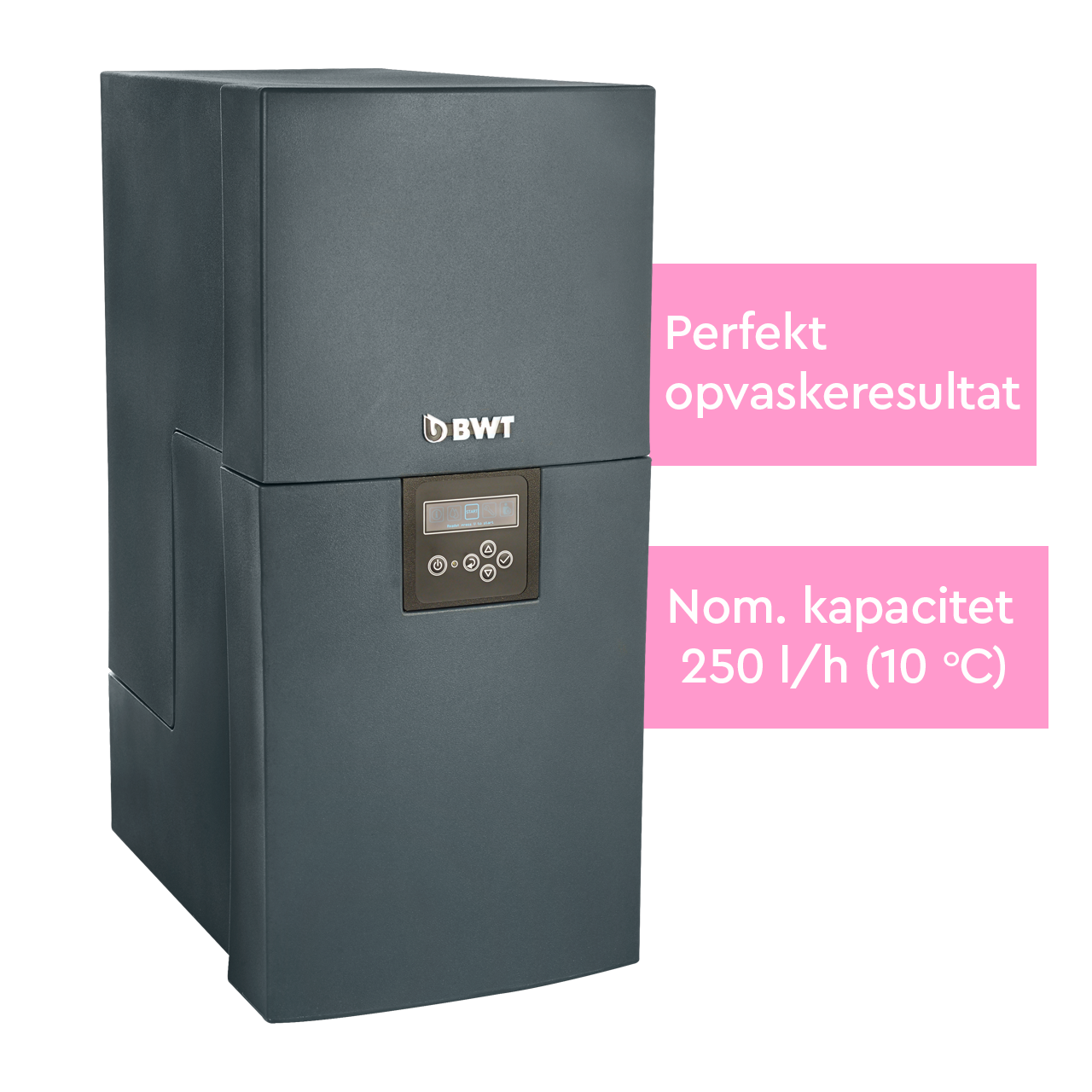 Vandbesparende omvendt osmoseanlæg, nominel ydelse 250 l/h