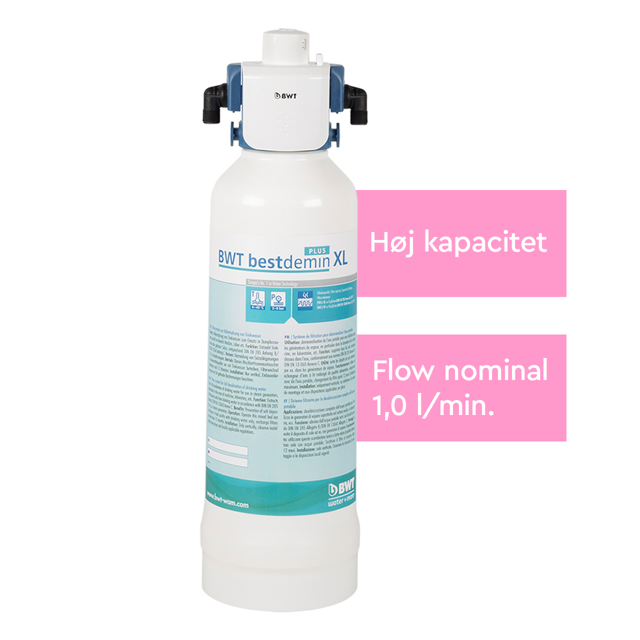 BWT Bestdemin XL flow nominal 1,0 /min