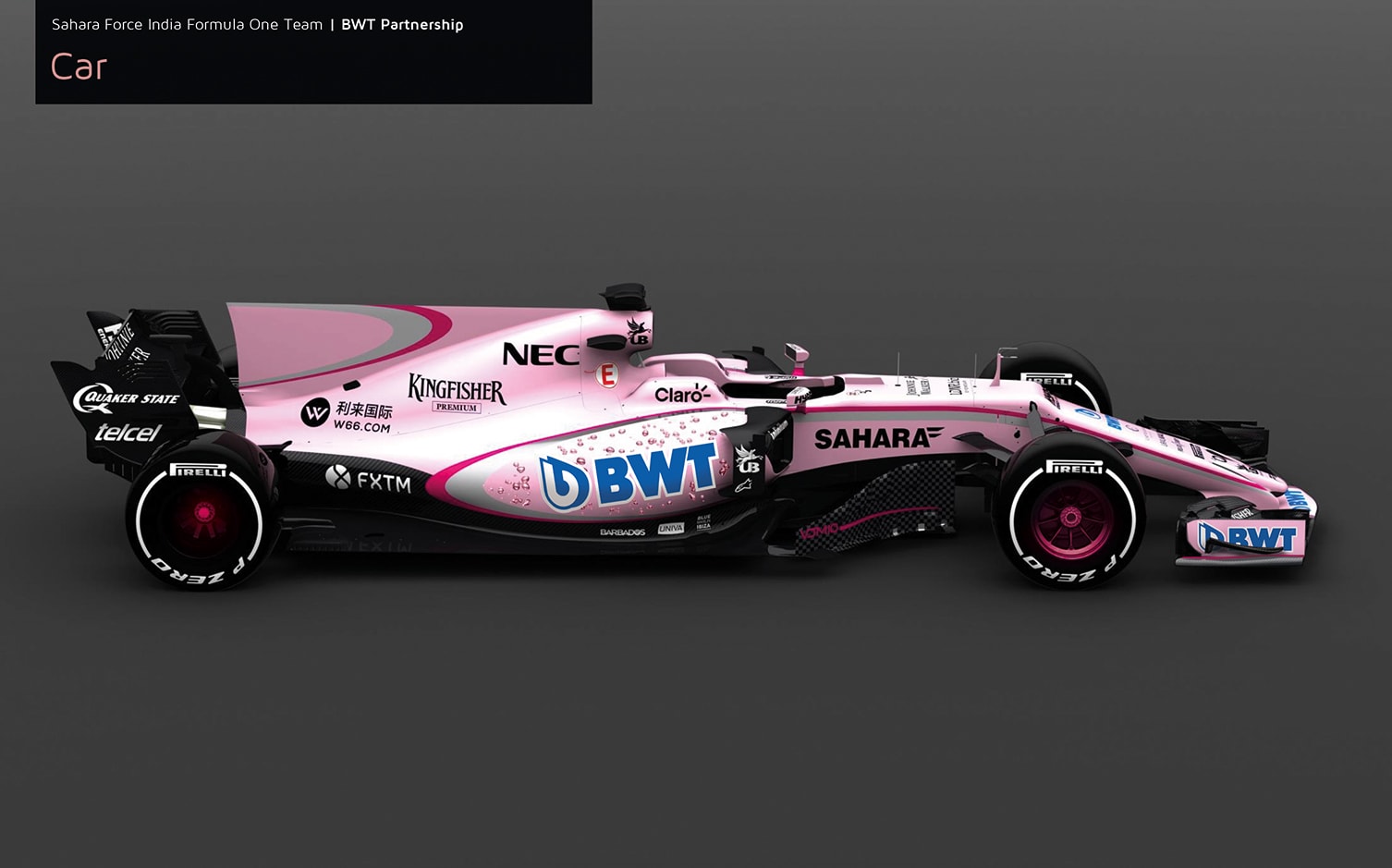 Force India  Formula One car