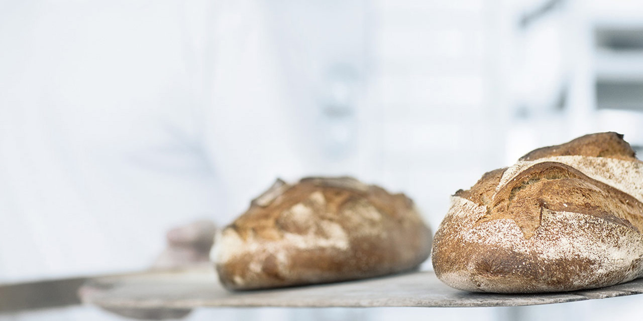 Baking fresh bread