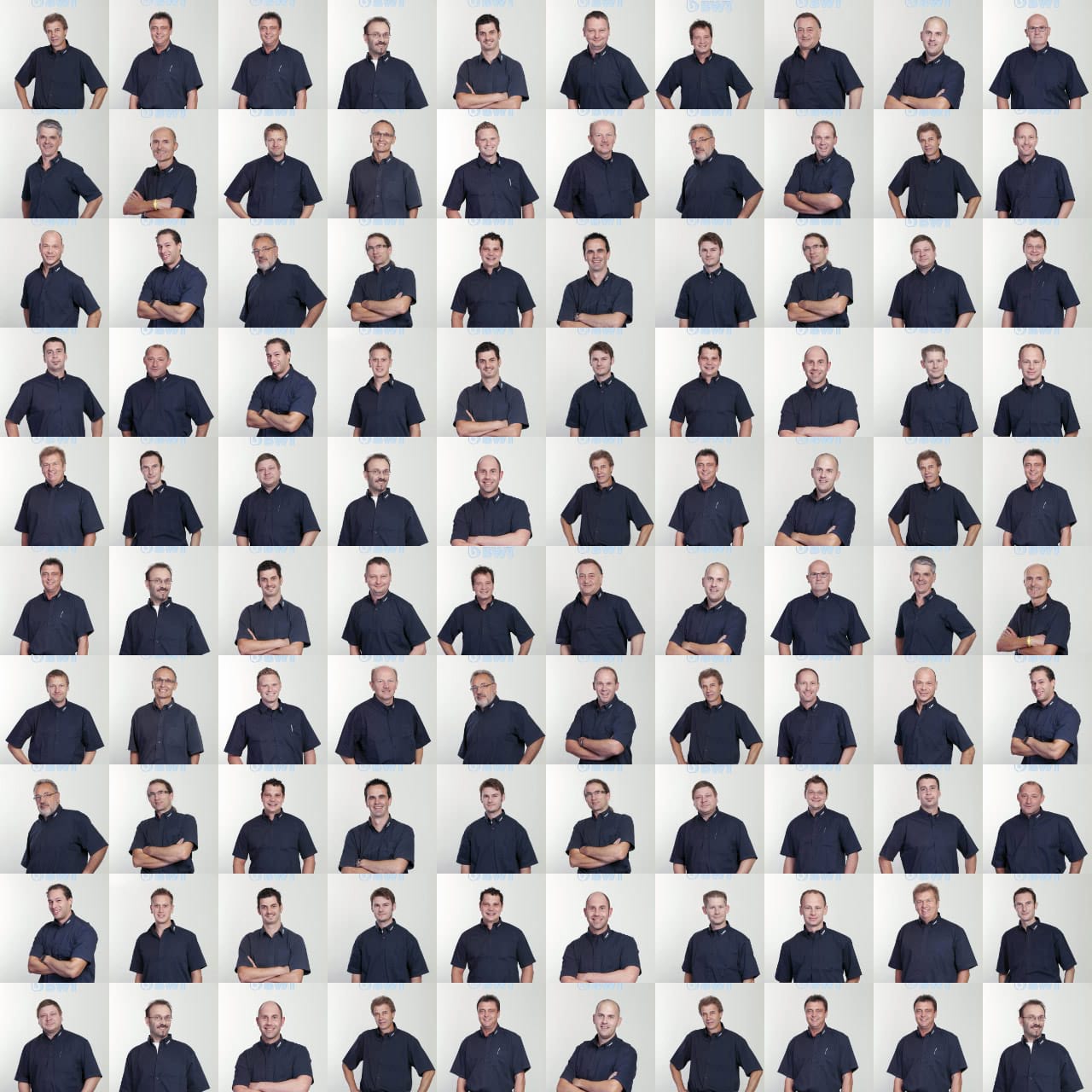 Perfektes Services hat ein Gesicht