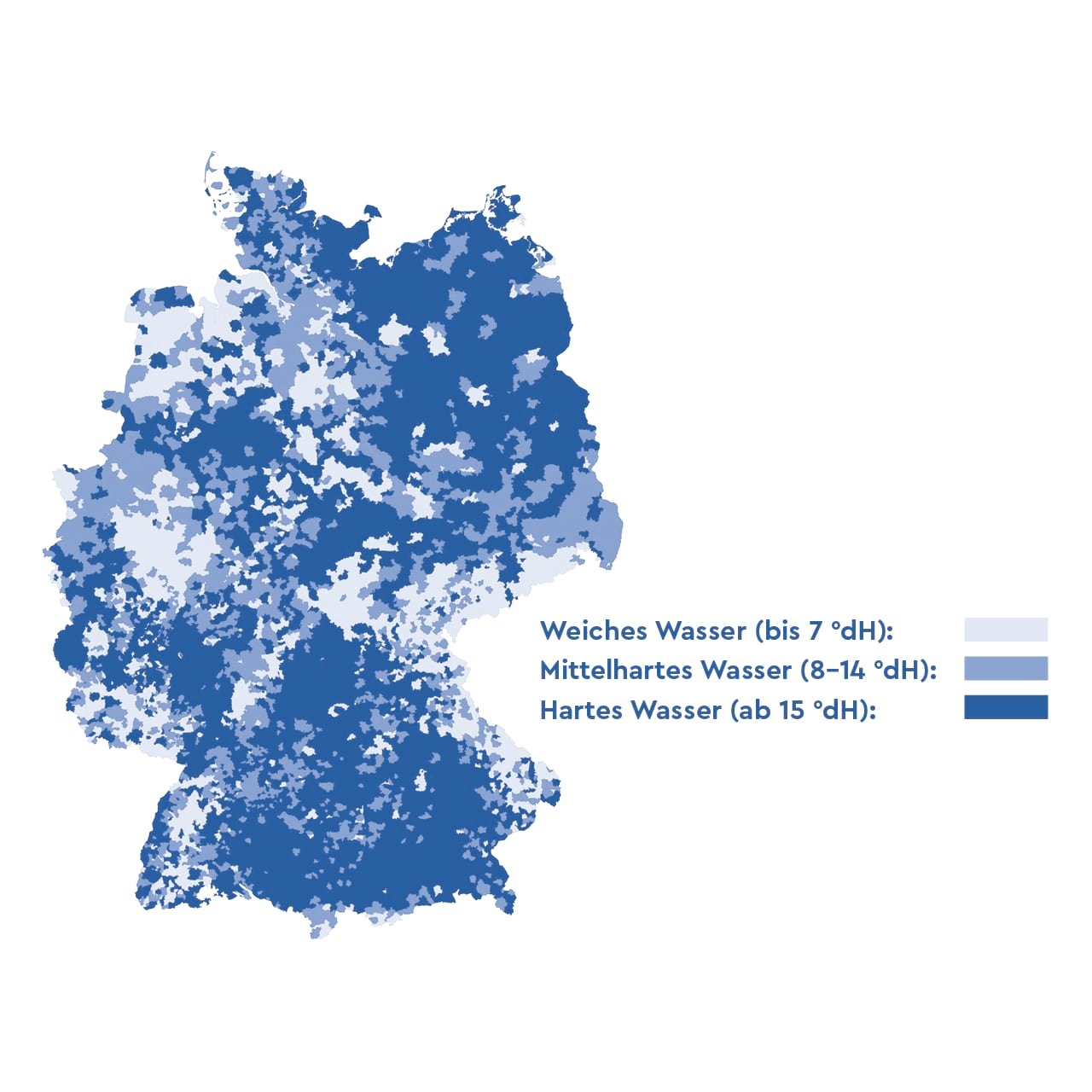 Wasserhärte Deutschland