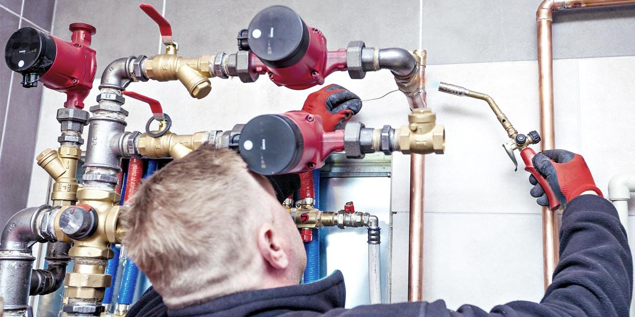 Kalk als Wärme-Bremse