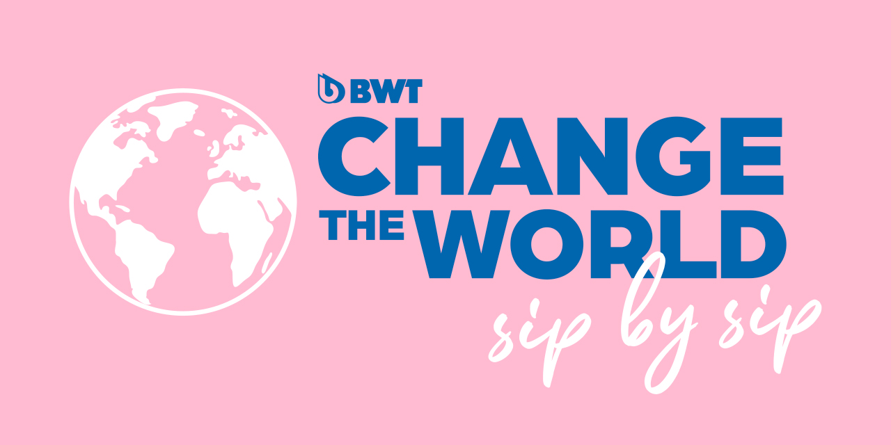Change the World Logo BWT