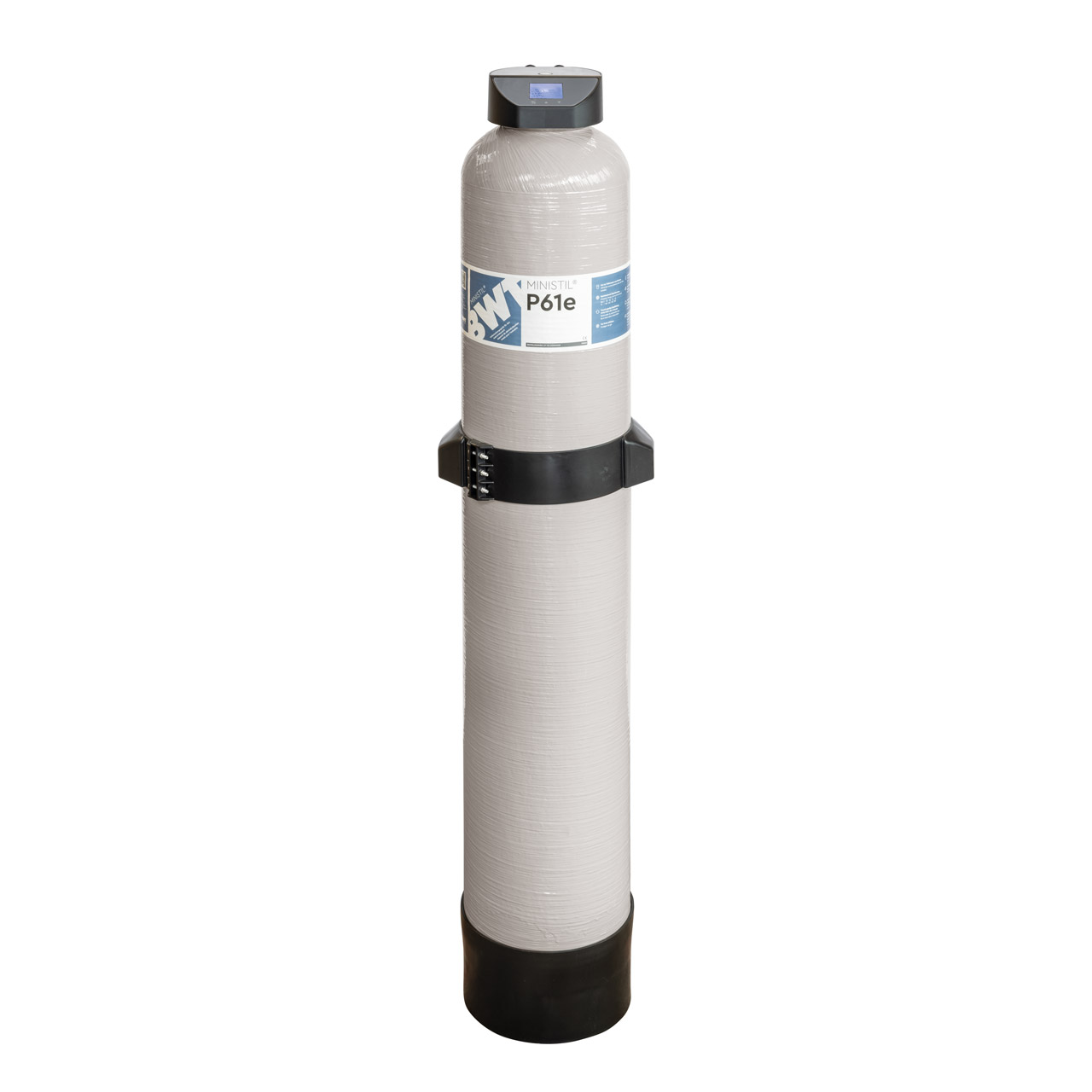 Cartouche de déminéralisation BWT verticale avec tête de mesure digitale, isolée