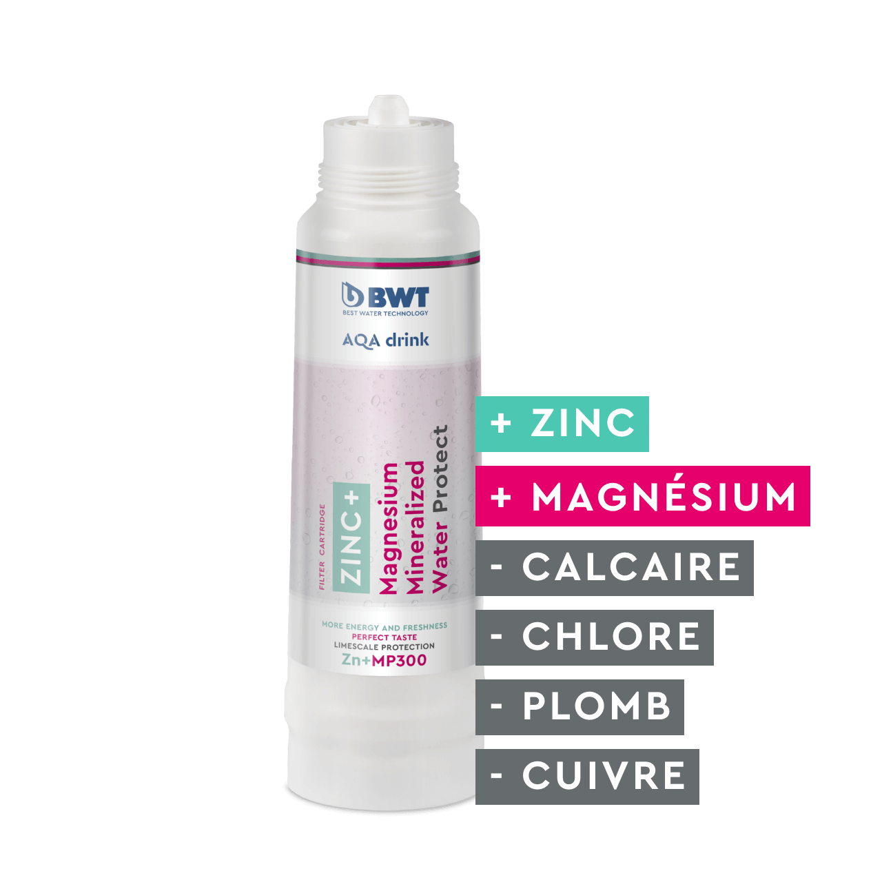 Cartouche filtrantes MP300 + zinc