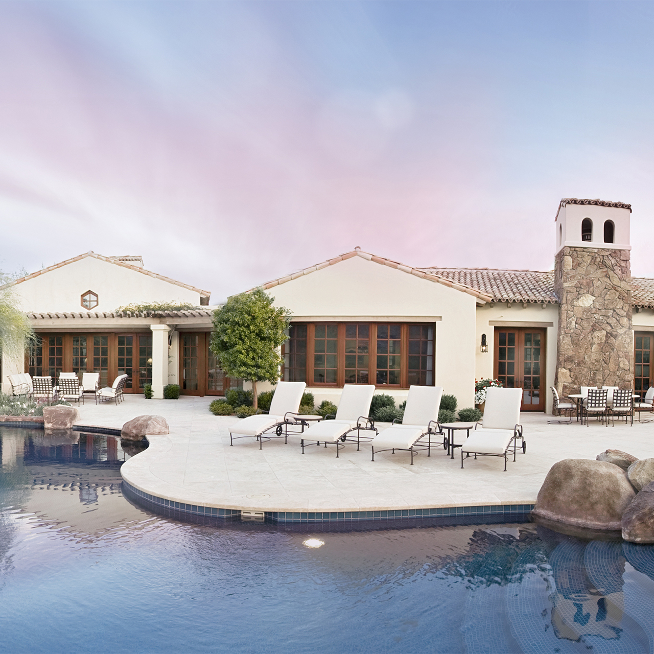 American residential pool