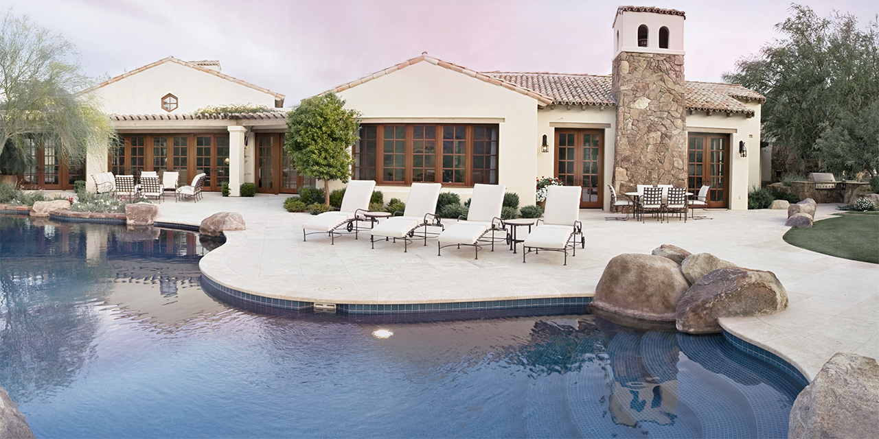 American residential pool