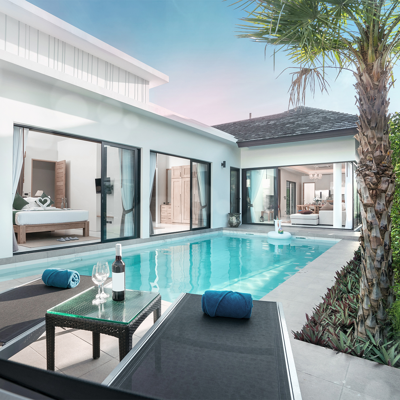 American residential pool