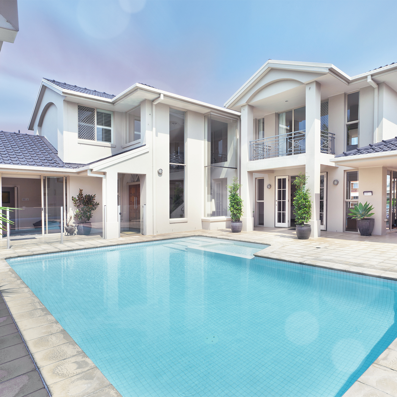 American residential pool