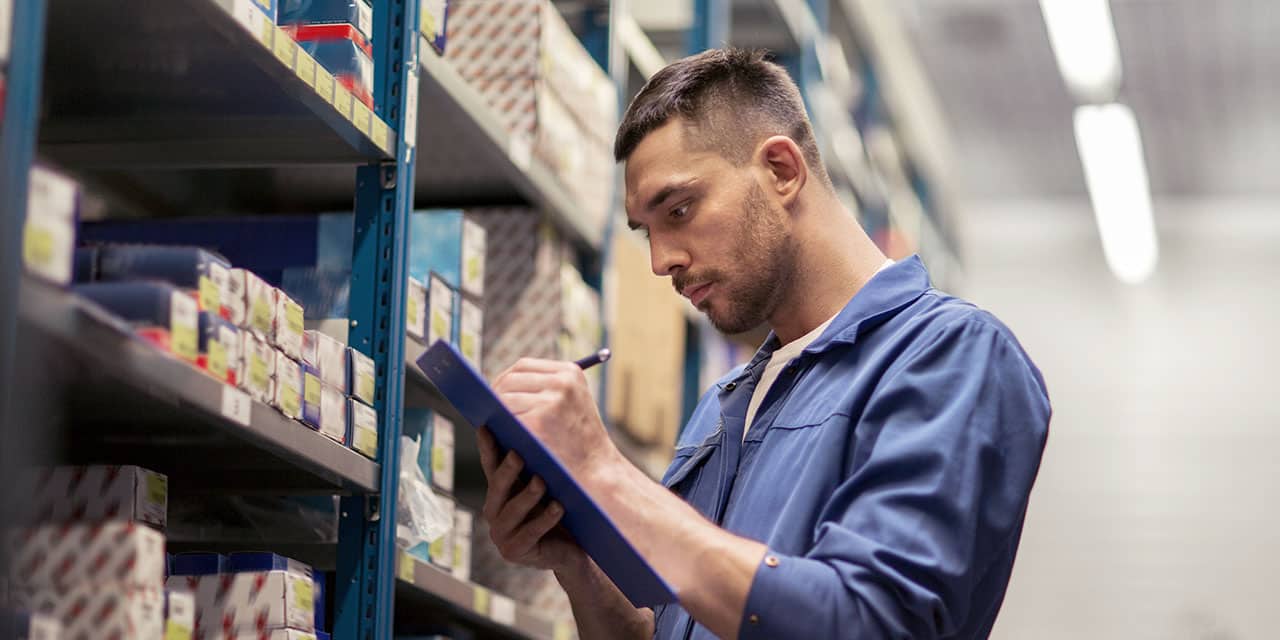 Entrepôt de pièces de rechange BWT